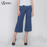 商场同款ROEM韩国罗燕时尚潮流女装休闲牛仔裤RCTJ62501G专柜正品