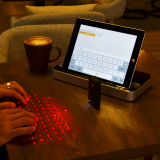 手机蓝牙无线激光镭射虚拟键盘 红外线投影平板ipad创意礼物