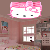 儿童LED吸顶灯Kitty凯蒂猫儿童房可爱卡通灯具女孩公主卧室创意灯