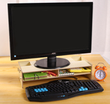 特价护颈椎办公桌面底座收纳置物托架电脑液晶显示屏增高架子包邮