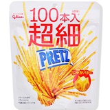 日本进口 固力果glico PRETZ 百力滋超细100黄油烤薯条饼干棒46g
