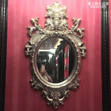 超气派 欧式古典装饰镜 高档酒店别墅宾馆玄关镜 艺术镜 异形镜子