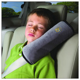 创意儿童汽车安全带护肩套 麂皮绒婴儿睡觉靠枕 汽车车载安全用品