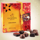 香港代购 美国Godiva歌帝梵什锦金装巧克力新年礼盒27颗345g包邮