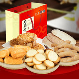 老鼎丰老式糕点传统甜零食东北特产纯手工饼干长白糕炉果江米条