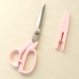 猫太太缝纫工具 优质剪刀 粉色剪刀 张小泉轻便缝纫剪刀 带保护套