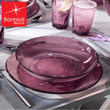 意大利Bormioli 玻璃碗 汤碗 微波炉彩色甜品 沙拉碗大碗 水果盘