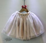 韩版童装韩国童装女童春季新款甜美星星短裙半身裙纱裙Y551