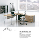 武汉办公家具单人办公桌简约时尚老板桌钢架办公桌家用电脑桌