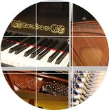 德国GEORGBYER/乔治布莱耶数码钢琴88键重锤键黑白儿童成人电钢琴