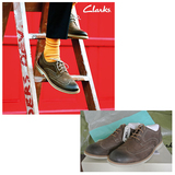 英国商场代购Clarks/其乐Raspin Brogue英伦复古真皮系带男鞋