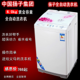 正品扬子6.0-7kg洗衣机 全自动洗衣机家用8.2kg热烘干大容量包邮