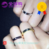 香港代购18K玫瑰金TIFFANY&Co.蒂芙尼铂金镶钻戒男女情侣款对戒指