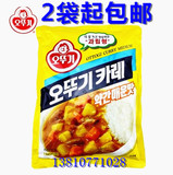 不倒翁咖喱粉原味韩国进口正品奥土基微辣咖喱饭调料1kg