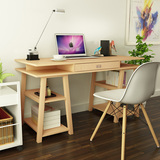 简易时尚个性化书桌 稳固结实工作学习桌 多功能办公桌 长1.48米