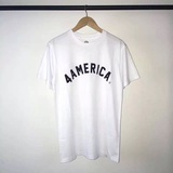 CLOT x 4America 联名限定 2013ss 水洗标短袖 尺码s m l xl