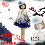 中国芭比可儿娃娃 七周年青花瓷衣服珍藏版 芭比娃娃玩具女孩