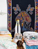 Mandala曼陀罗家居装饰挂布挂毯床单沙发巾桌布瑜伽垫迷幻大蘑菇