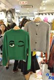 韩国女装代购2016秋冬新款针织毛衣外套女长袖上衣休闲时尚开衫