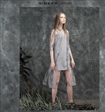 sdeer圣迪奥专柜代购女装优雅清透花样两件套装连衣裙S16181254