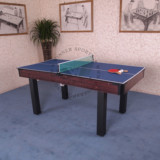 台球桌家用乒乓球桌多功能球桌台球乒乓球球二合一球桌WM6203特价