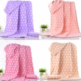 外贸原单纯棉纱布毛巾被毛巾毯单双人成人儿童午睡毯夏季空调毯