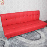 多功能仿皮沙发皮艺三人客厅沙发组合1.2米1.5沙发折叠单人沙发床