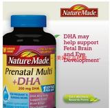 美国正品代购naturemade孕妇综合维生素+DHA150粒-孕期哺乳期专用