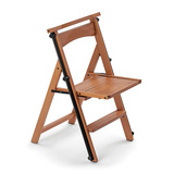 意大利DLAC Eletta可折叠木质梯椅 榉木椅子家用梯