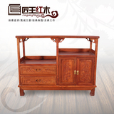 中式红木仿古家具 储物柜橱柜 花梨木餐边柜实木茶水柜 客厅酒柜