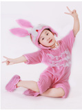 小兔子演出服装儿童小白兔表演服动物演出服装幼儿园演出服装批发