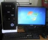 二手电脑主机双核独显四核diy兼容网吧台式整机全套办公游戏电脑