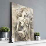 毕加索系列墙画抽象无框画客厅现代简约装饰画玄关壁画挂画油画