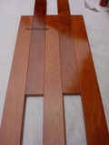 二手 全实木地板 广东富林品牌 缅甸柚木地板1.8厚9成新