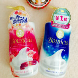 日本代购 Bouncia/COW牛乳石碱保湿美白沐浴露550ml 玫瑰/牛奶