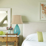 现代简约陶瓷台灯美式床头客厅卧室书房台灯创意时尚装饰台灯具
