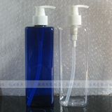 100/250/500ML方形按压乳液瓶  护肤化妆品洗发水沐浴露分装瓶子