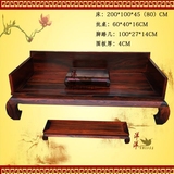 红木家具老挝大红酸枝实木罗汉床 沙发床榻 中式明清古典仿古正品