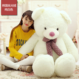 白色熊猫公仔毛绒玩具泰迪布偶大娃娃抱抱熊送女友生日情人节礼物