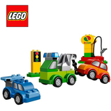 乐高益智拼装模型LEGO得宝大粒创意车组3岁男孩儿童积木玩具10552