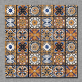 仿古水泥砖600X600地中海花砖客厅餐厅拼花地砖花片拼图地毯瓷砖