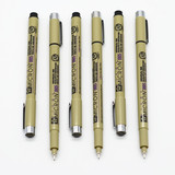日本SAKURA樱花针管笔高达模型工具上色勾线笔漫画草图笔绘图笔