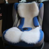 纯羊毛婴儿推车坐垫伞车坐垫安全椅坐垫冬季棉垫餐椅垫宝宝床垫毯