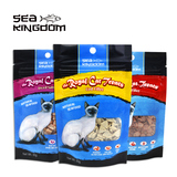 Sea Kingdom猫零食猫咪三文鱼金枪鱼小鱼干泰国进口暹罗肉条30g