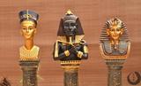 包邮古埃及法老头像摆件埃及艳后家居摆件图坦卡蒙国王头像装饰品