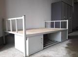 哈尔滨铁床单人床双人床公寓床宿舍双层床高低床厂家直销