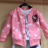 女宝宝外套婴儿衣服0-1-2岁6个月女童韩版薄春装纯棉长袖开衫上衣