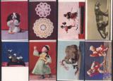 【邮趣99】五十年代明信片-工艺美术 组1-7（307）