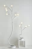 现代简约 落地灯 创意时尚LED客厅卧室床头落地灯 个性台灯