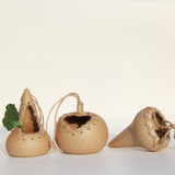 手工陶瓷小吊盆 艺术水培花插花瓶 异形创意花器个性粗陶素盆花盆